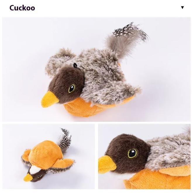 Juguete de Pájaro Aleteante para Gatos