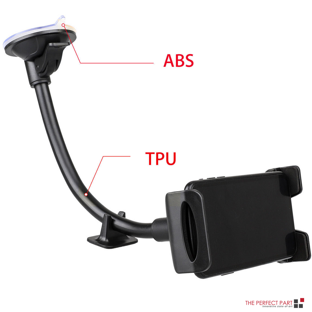 Soporte Universal de 360° para Parabrisas de Coche y Escritorio, para Teléfono Móvil, Tableta, iPad y GPS
