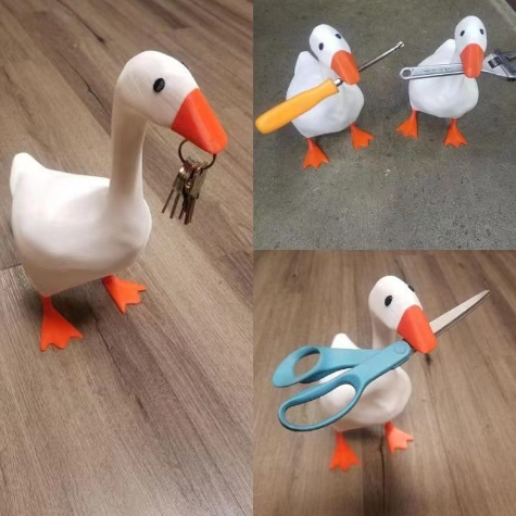 Portallaves Imán de Pato para Decoración del Hogar Transfronteriza