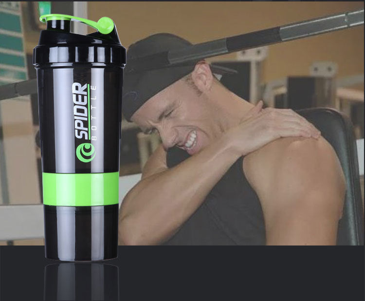 Contenedor Apilable de Proteína 3 Niveles