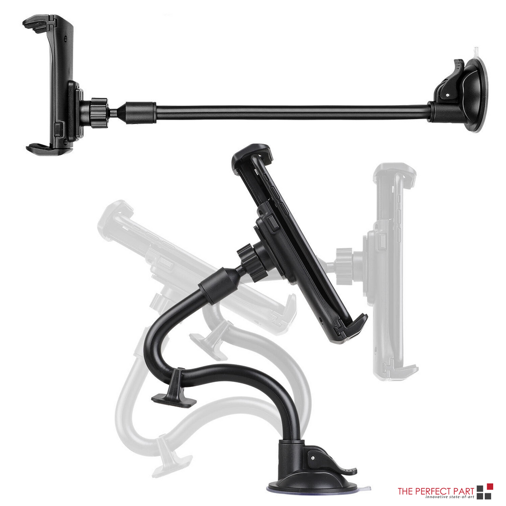 Soporte Universal de 360° para Parabrisas de Coche y Escritorio, para Teléfono Móvil, Tableta, iPad y GPS