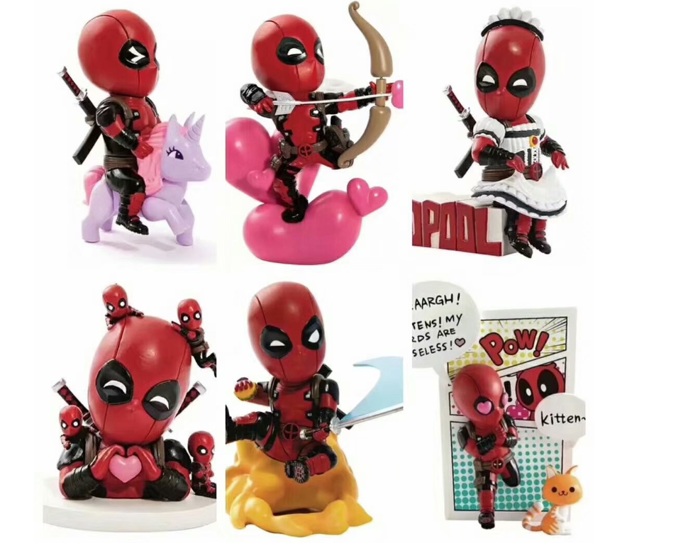 Modelo de Figurina y Estatua Coleccionable de Deadpool